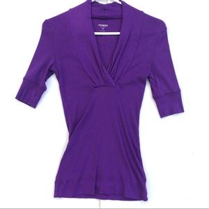 Express Purple Top Size XS